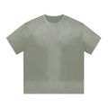 “I” Shape Gradient Washed Tee