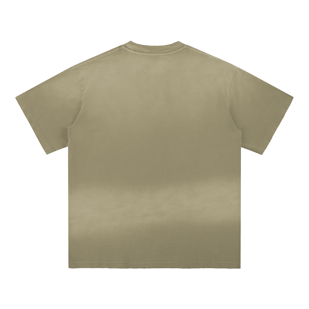 Sun Fade Hand-Frayed Tee (4 COLORS)