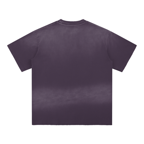 Sun Fade Hand-Frayed Tee (4 COLORS)